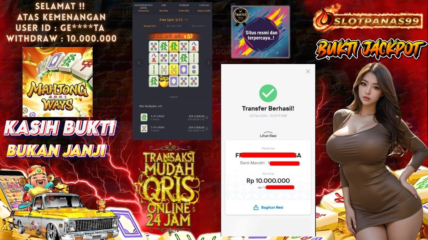 SLOTPANAS99 JACKPOT SLOT MAHJONG WAYS